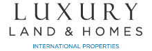 Luxury Land and Homes Logo